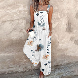 Agnes - Komfortabel mønstret jumpsuit