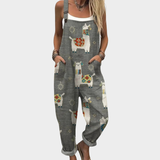 Randi - Komfortabel mønstret jumpsuit