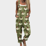 Gerd - Komfortabel mønstret jumpsuit