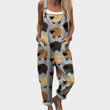 Hilde - Komfortabel mønstret jumpsuit