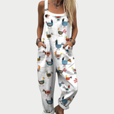 Ingeborg - Komfortabel mønstret jumpsuit