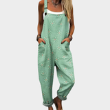 Anne - Komfortabel mønstret jumpsuit