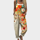 Hedda - Komfortabel mønstret jumpsuit