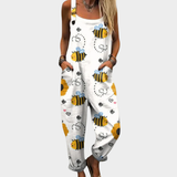 Oline - Komfortabel mønstret jumpsuit