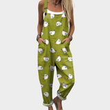 Inger - Komfortabel mønstret jumpsuit