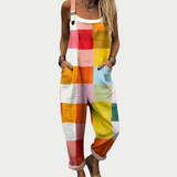 Frida - Komfortabel mønstret jumpsuit