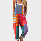 Solveig - Komfortabel mønstret jumpsuit
