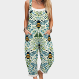 Nina - Komfortabel mønstret jumpsuit