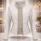 Amanda™- Luksuriøs Premium Skinnjakke