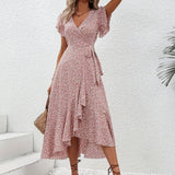 Anette™ – Elegant blomstrete sommerkjole