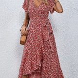Anette™ – Elegant blomstrete sommerkjole
