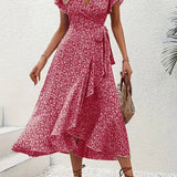 Anette™ – Elegant blomstrete sommerkjole