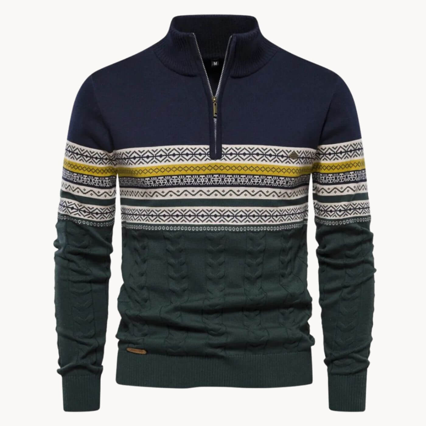 Bjørn™ – Pustende Komfort Quarter Zip-genser