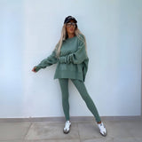 Blanca™- Uformelt sett med langermet topp og bukse