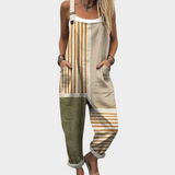 Ingrid - Komfortabel mønstret jumpsuit