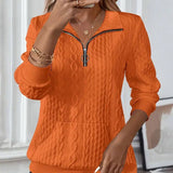 Ella™ - Elegant Kvarzip Genser