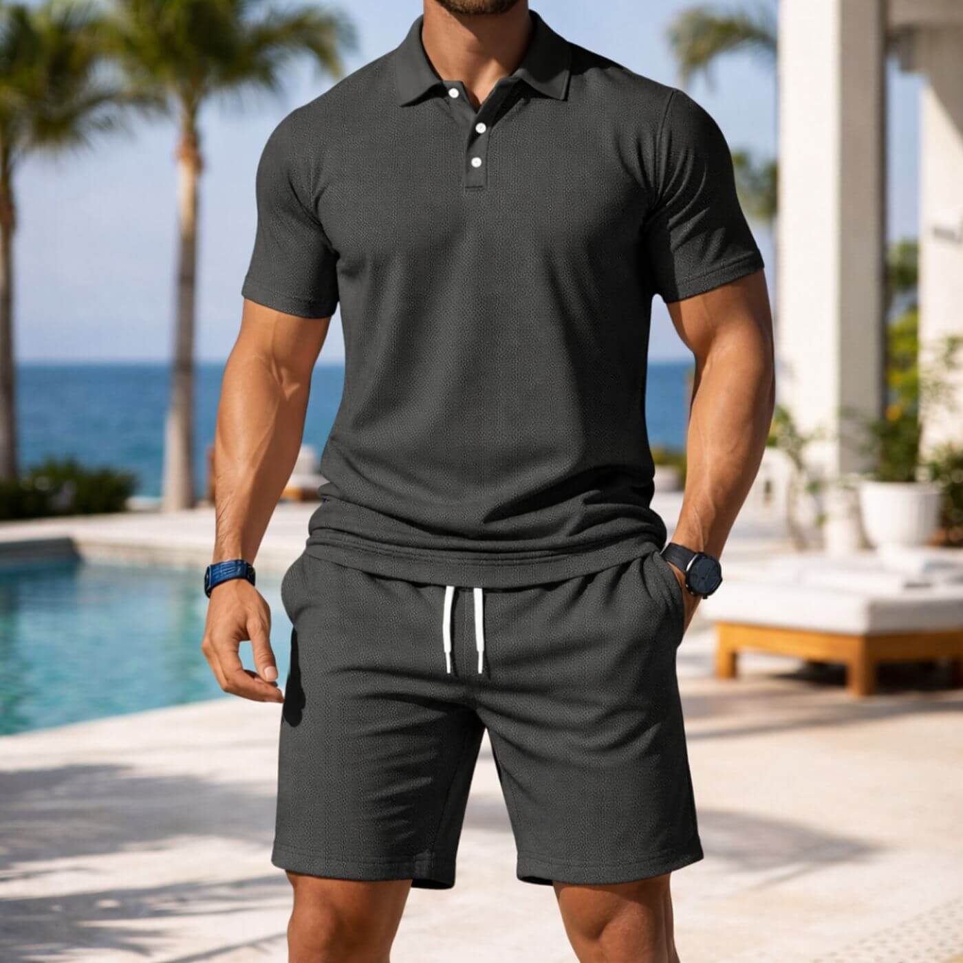 Harald™- Elegant polosett for menn