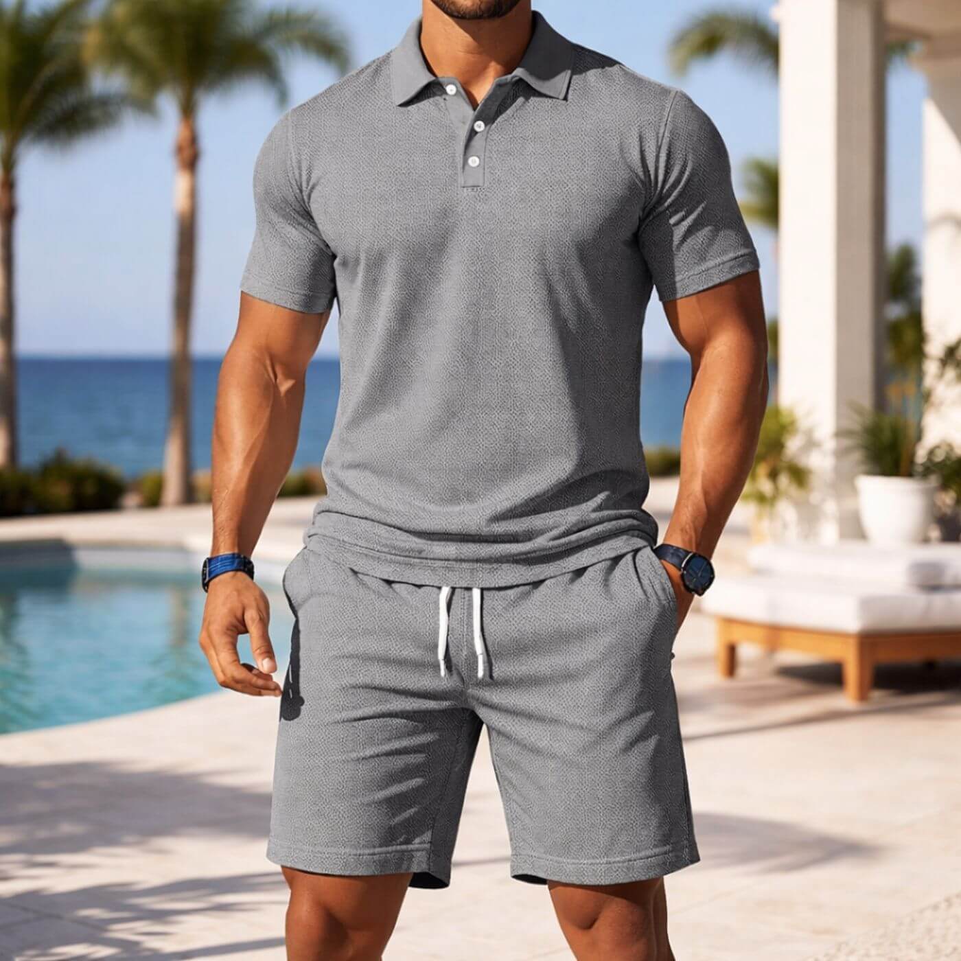 Harald™- Elegant polosett for menn