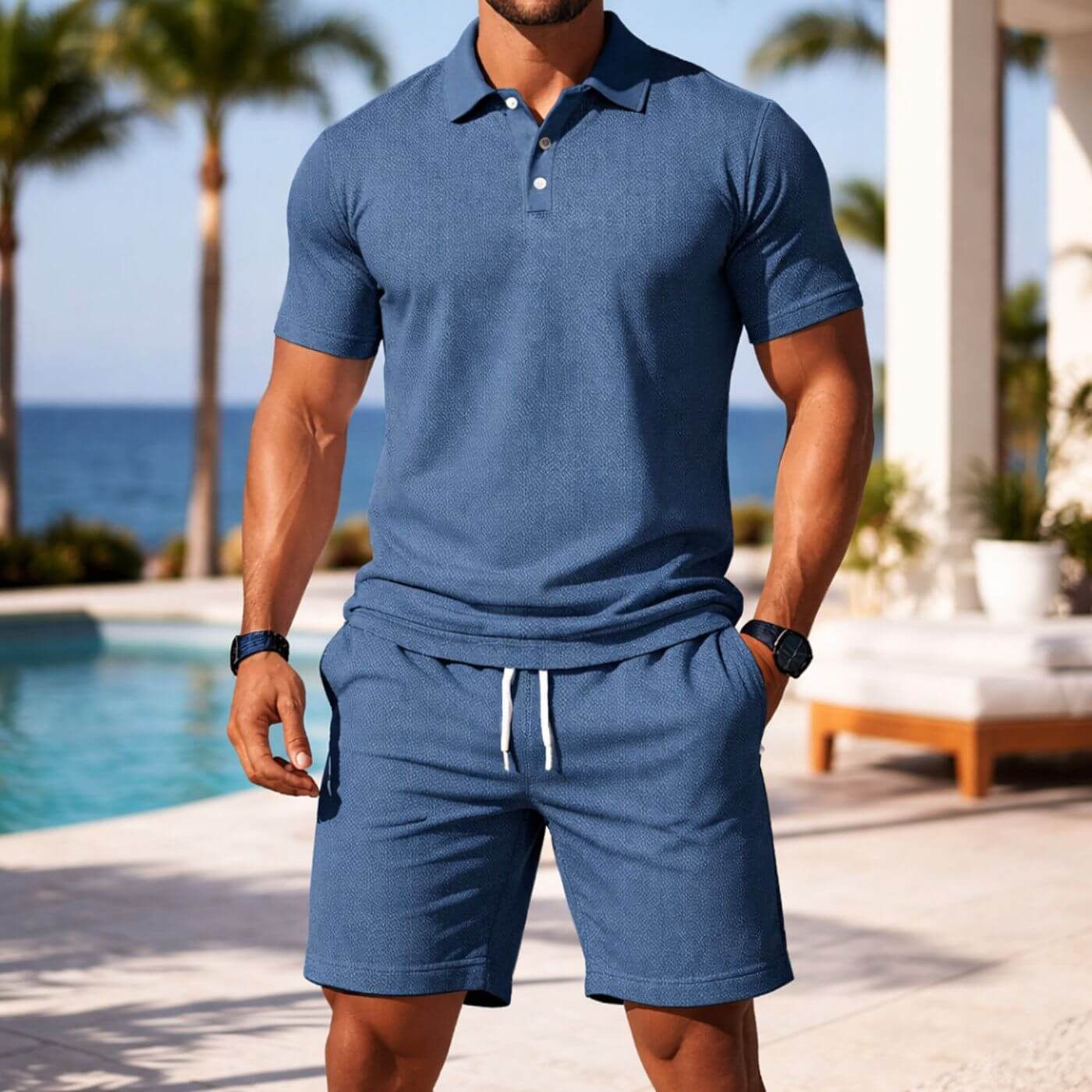 Harald™- Elegant polosett for menn