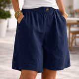 Hilde™- Komfortshorts med elastisk midje