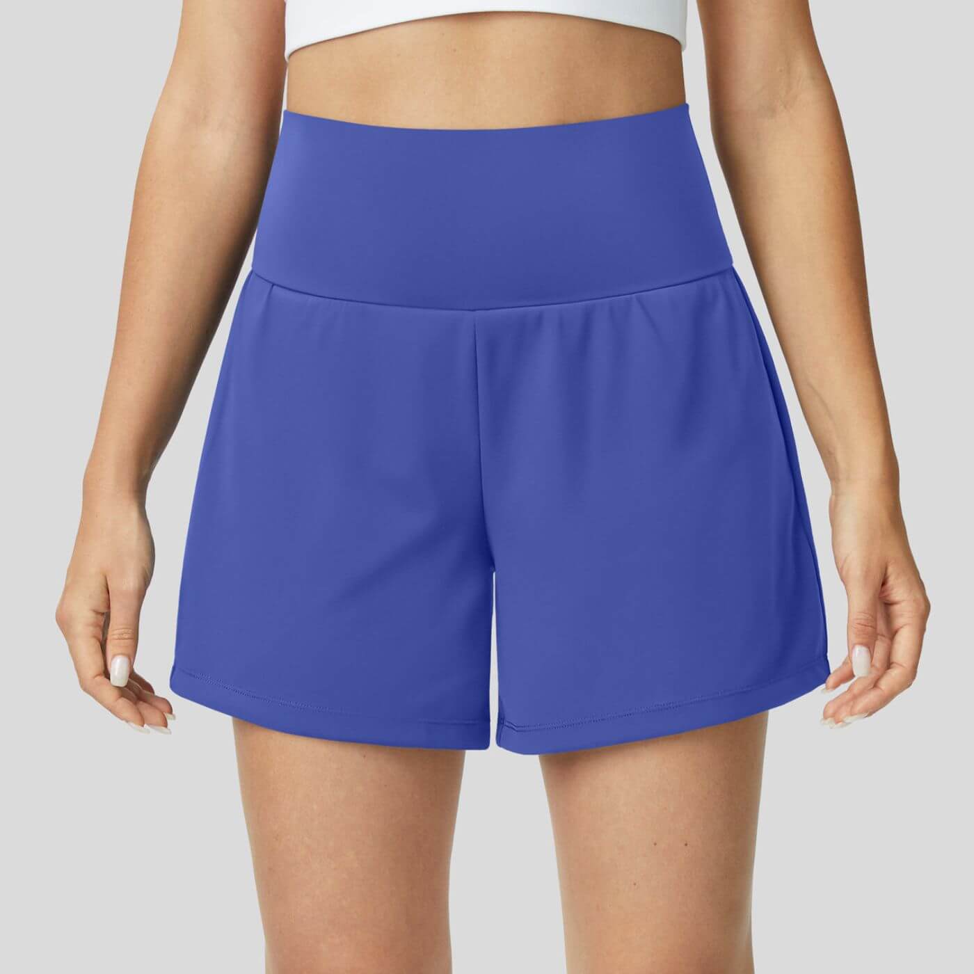 Milla™ - Pustende og Komfortable 2 i 1 Høyt Liv Yoga Shorts