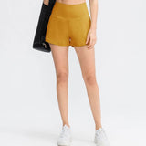 Milla™ - Pustende og Komfortable 2 i 1 Høyt Liv Yoga Shorts