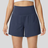 Milla™ - Pustende og Komfortable 2 i 1 Høyt Liv Yoga Shorts