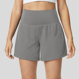 Milla™ - Pustende og Komfortable 2 i 1 Høyt Liv Yoga Shorts