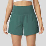 Milla™ - Pustende og Komfortable 2 i 1 Høyt Liv Yoga Shorts
