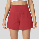 Milla™ - Pustende og Komfortable 2 i 1 Høyt Liv Yoga Shorts
