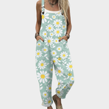 Grete - Komfortabel mønstret jumpsuit