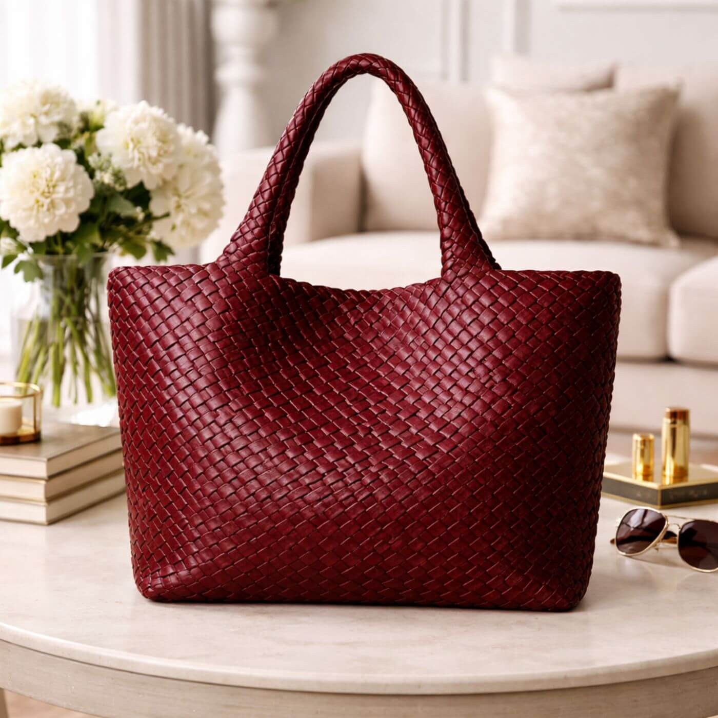 Ophelia™- Håndvevd Toteveske