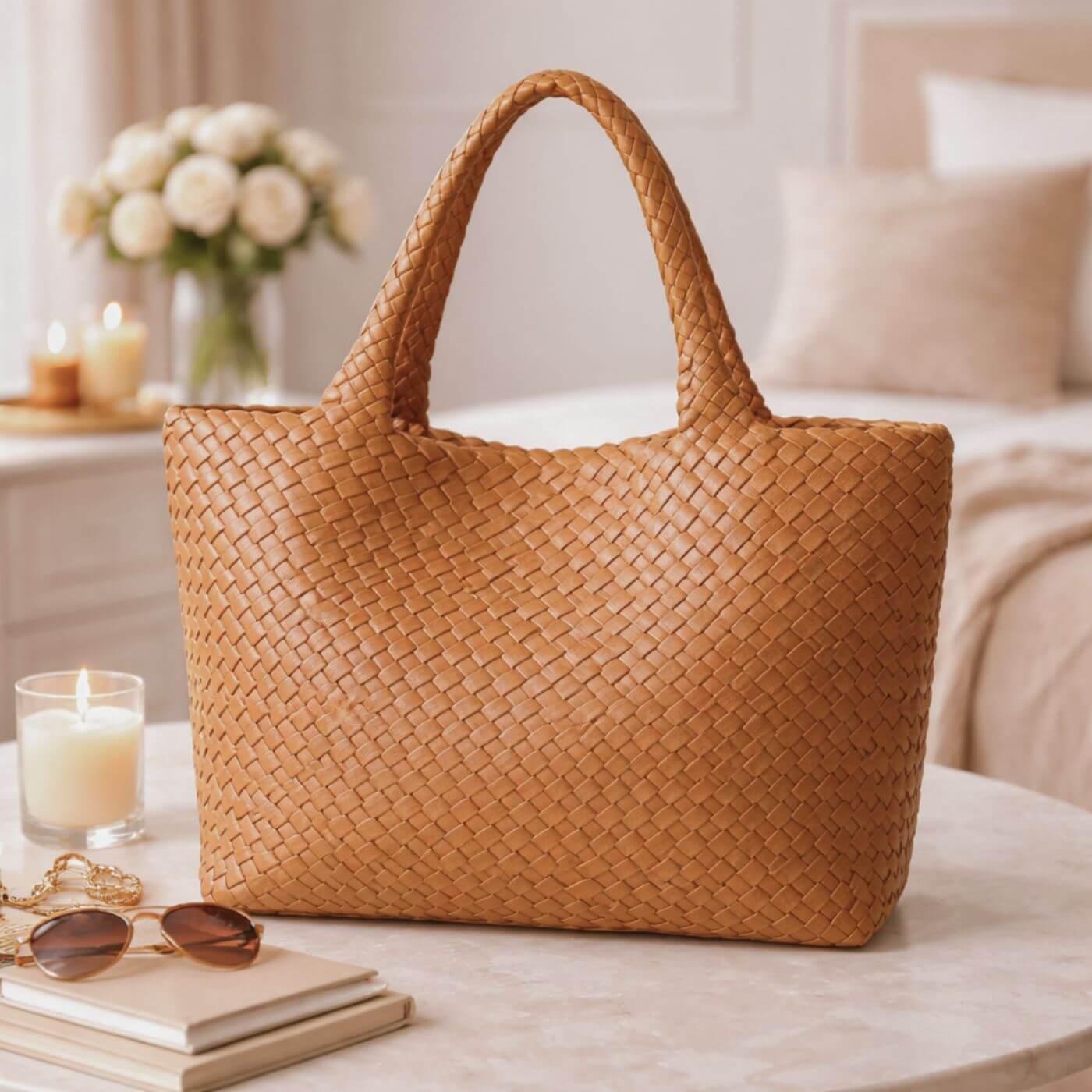 Ophelia™- Håndvevd Toteveske