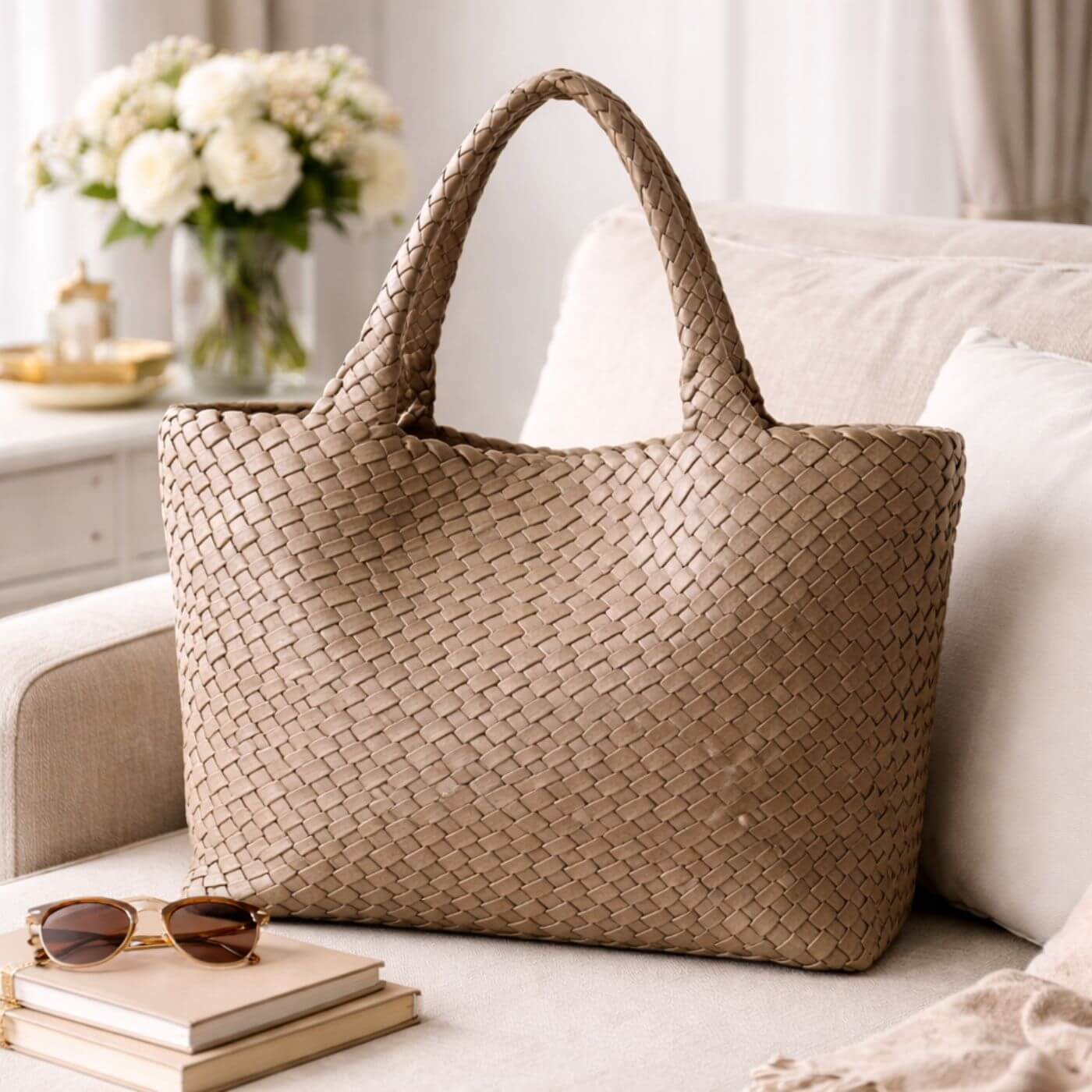 Ophelia™- Håndvevd Toteveske