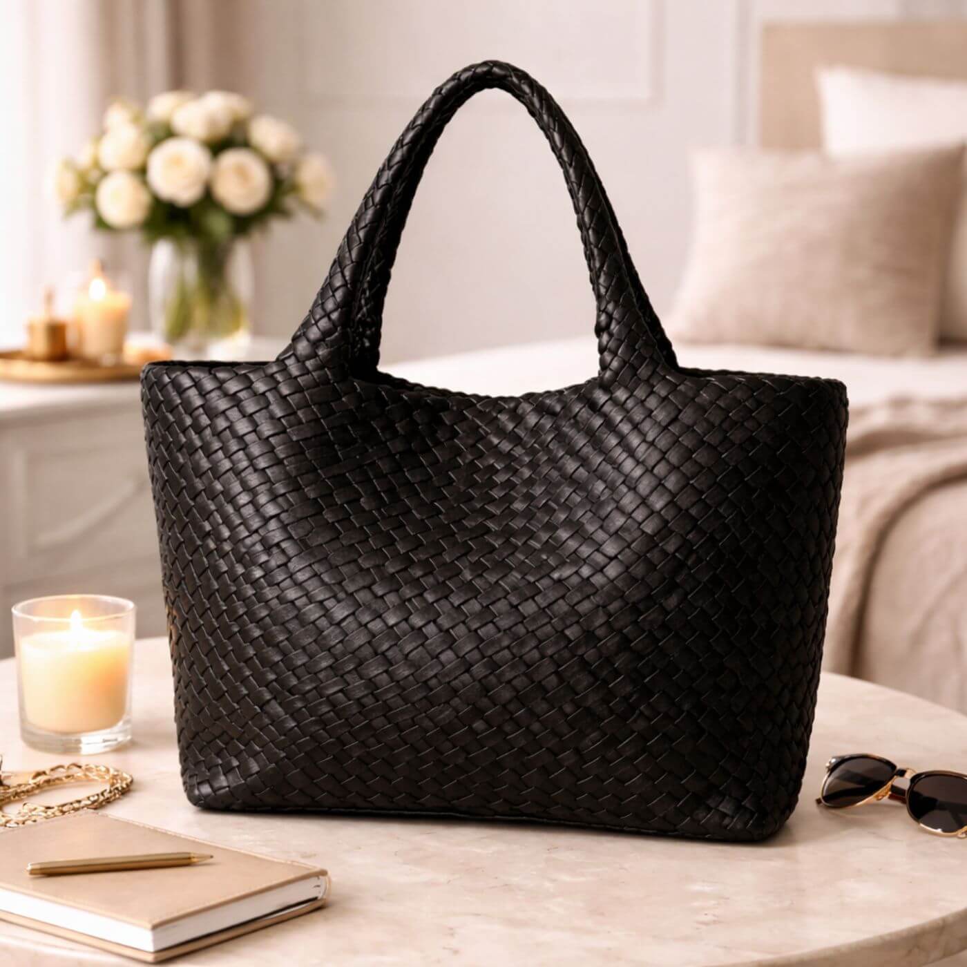 Ophelia™- Håndvevd Toteveske