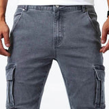 Tom™- Cargo Jeans med Lommer
