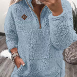 Tuva™ – Varm fleece zip-up genser