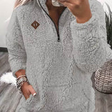 Tuva™ – Varm fleece zip-up genser