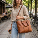 Ella™ – Flere Kompartments Strukturert Tote Bag