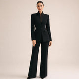 Carina™ – Skreddersydd Blazer To-delt Dressbukse Suit