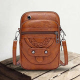 Diana™ – Multi Zip Flettet Detalj Crossbody Veske