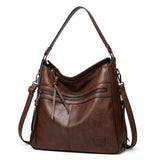 Grethe™ – Multi Glidelås Lomme Crossbody Skulderveske