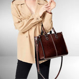 Kari™ – Strukturert Sydd Tote Bag