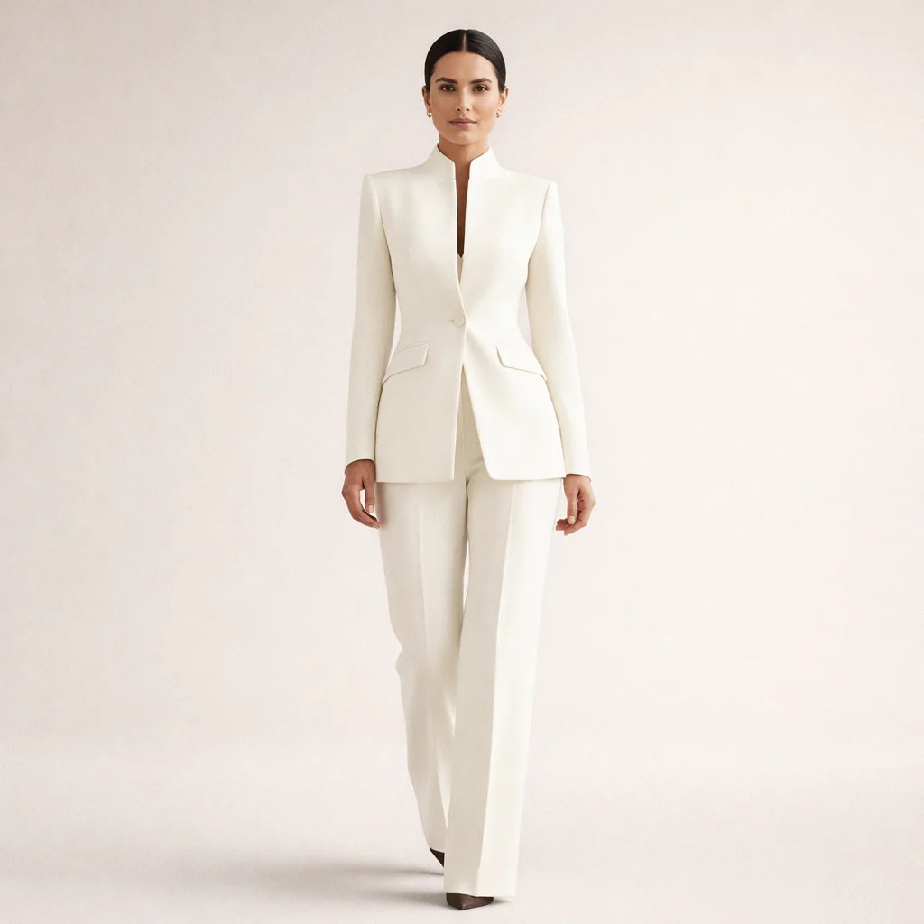 Carina™ – Skreddersydd Blazer To-delt Dressbukse Suit