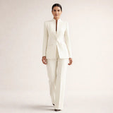 Carina™ – Skreddersydd Blazer To-delt Dressbukse Suit