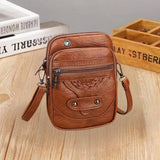 Diana™ – Multi Zip Flettet Detalj Crossbody Veske