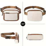Sofia™ – Justerbart Belte Multi Pocket Crossbody Veske