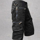 Jakob™ – Multifunksjonelle Cargo Shorts med Glidelås og Mange Lommer