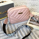 Anniken™ – Kviltet Crossbody Kamera Veske med Justerbar Rem