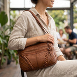 Eli™ – Multi Glidelås Tyveribeskyttende Crossbody-veske